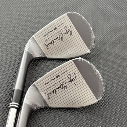 NEW CLEVELAND RTZ 2 BLACK SATIN WEDGE SET