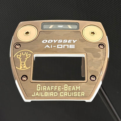 ODYSSEY AI-ONE GIRAFFE-BEAM JAILBIRD CRUISER PUTTER (38.5") + HEADCOVER