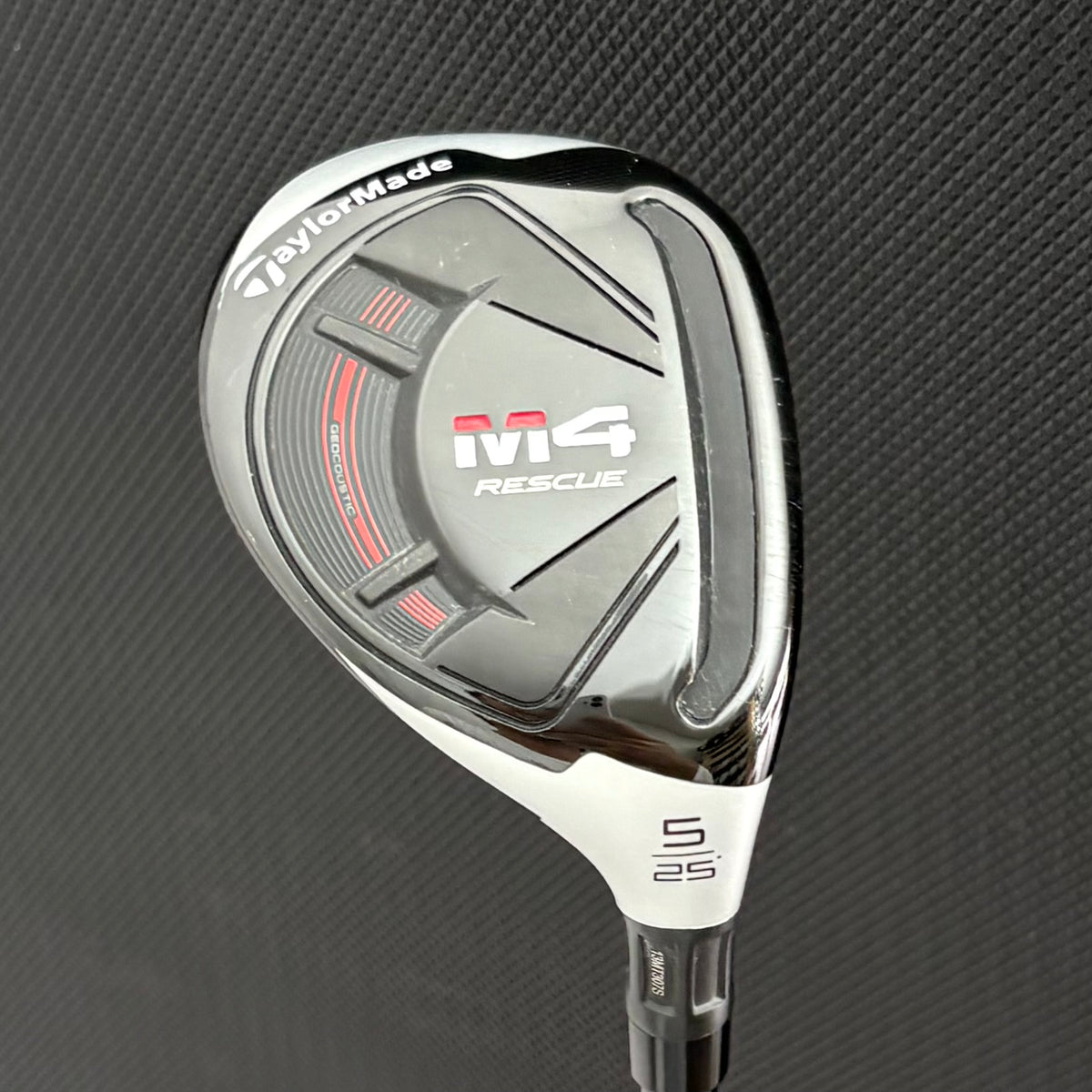 TAYLORMADE M4 RESCUE 5 HYBRID (25 DEGREE) + HEADCOVER