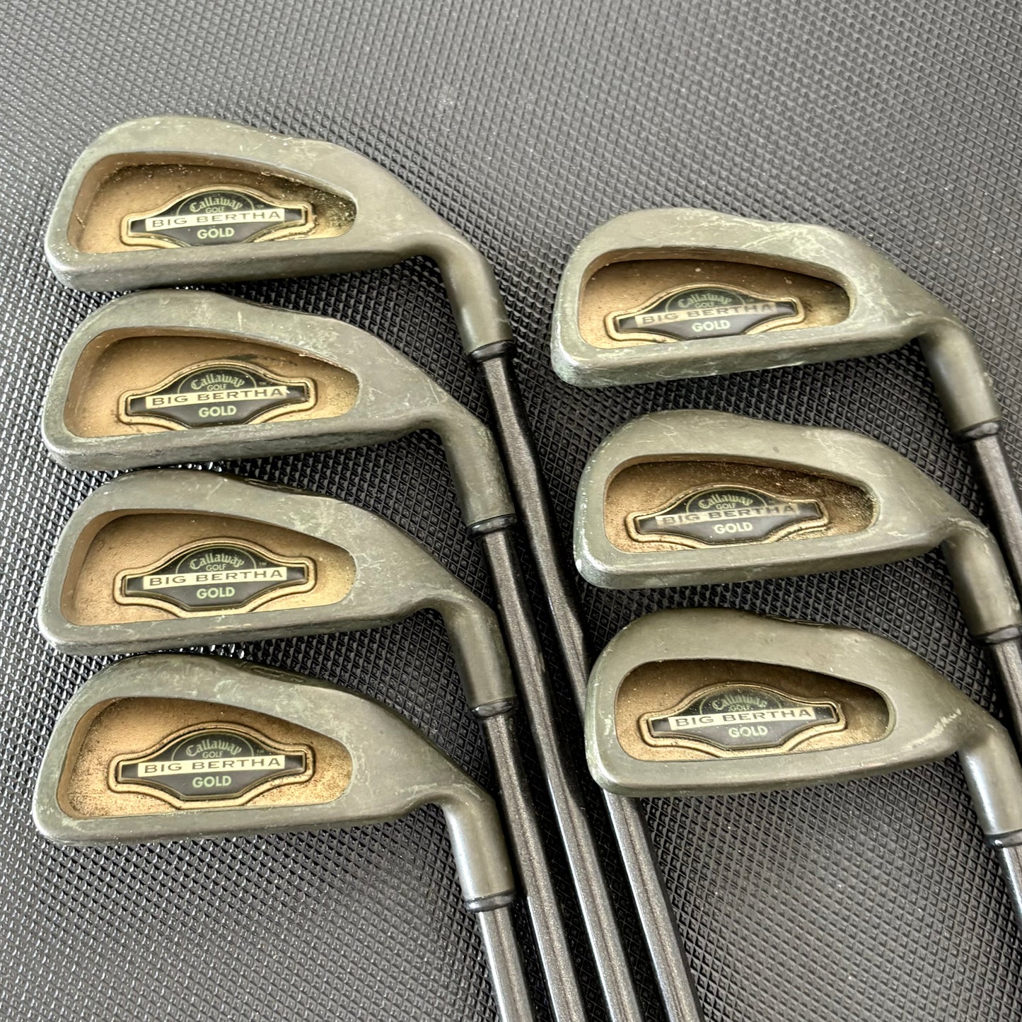 CALLAWAY BIG BERTHA GOLD IRON SET