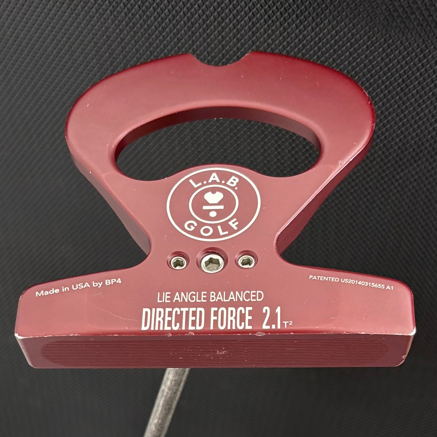 L.A.B. DIRECTED FORCE 2.1 RED PUTTER (33.5") + HEADCOVER