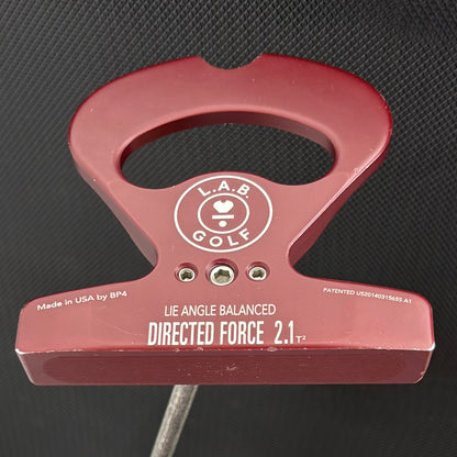 L.A.B. DIRECTED FORCE 2.1 RED PUTTER (33.5") + HEADCOVER