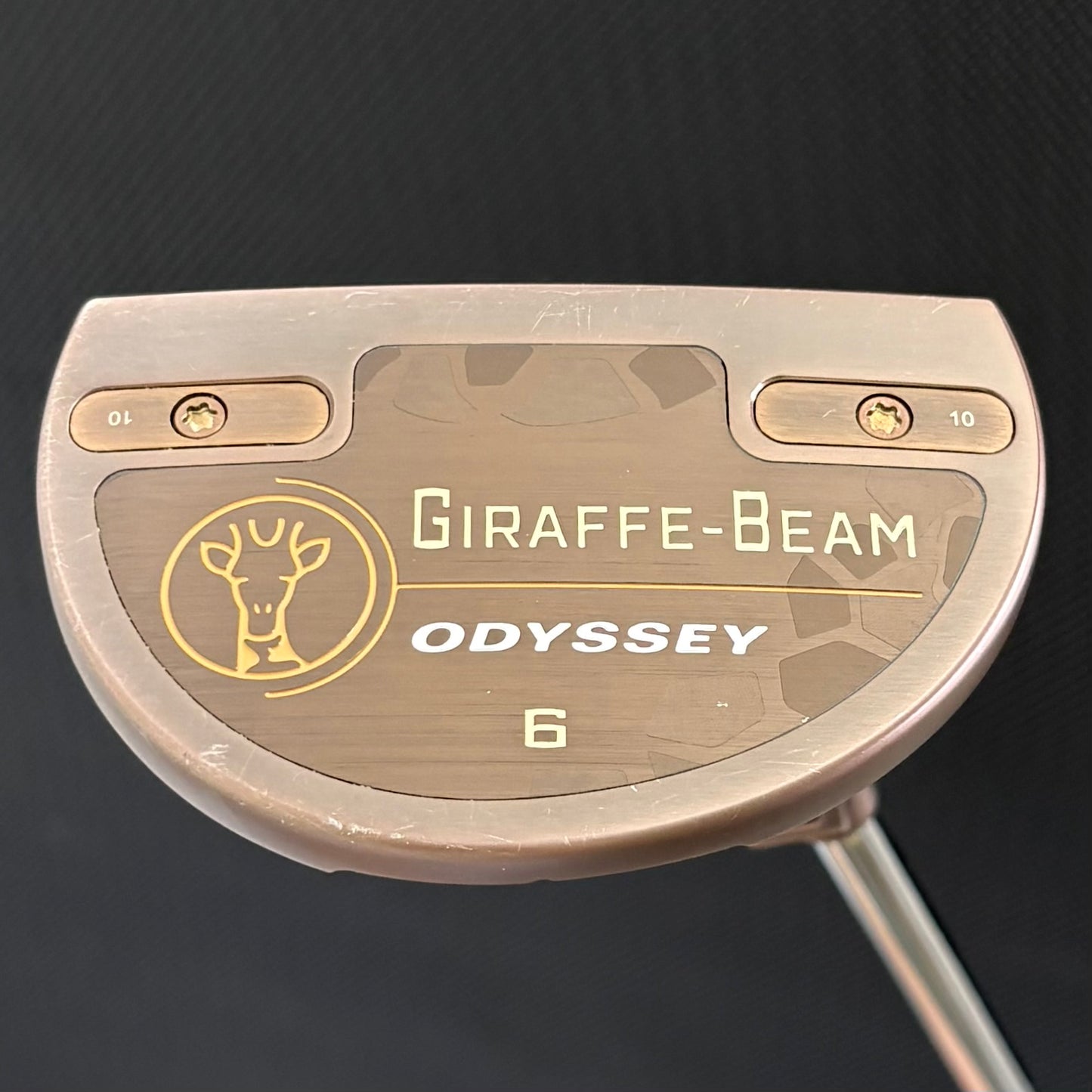 ODYSSEY AI-ONE GIRAFFE-BEAM 6 PUTTER (34") + HEADCOVER