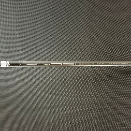 MITSUBISHI TENSEI CK WHITE 70G TOUR X-STIFF WOOD SHAFT + CALLAWAY TIP (43")