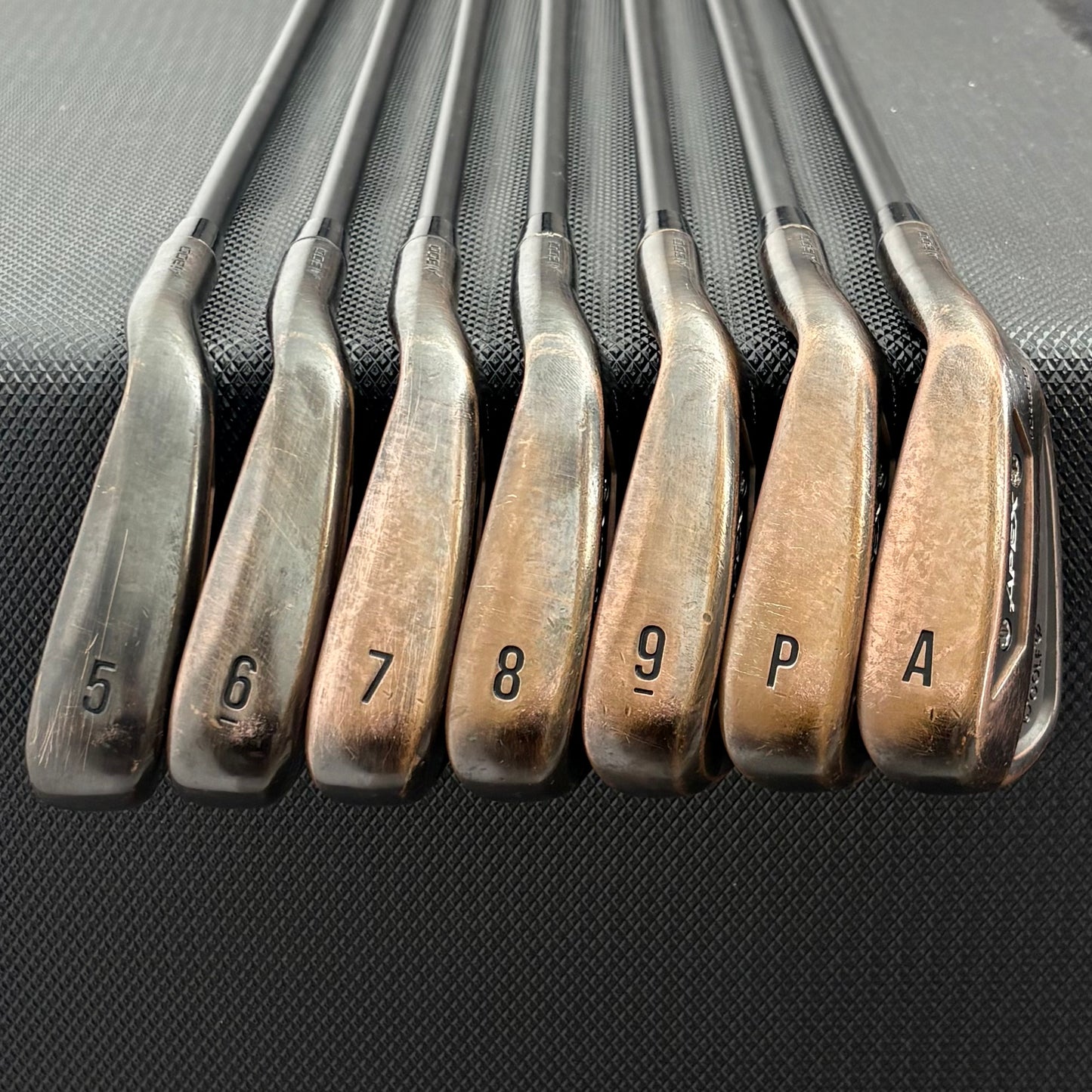 CALLAWAY APEX AI200 BRUSHED COPPER IRON SET