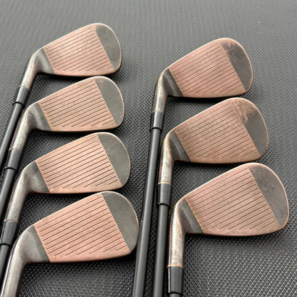 CALLAWAY APEX AI200 BRUSHED COPPER IRON SET