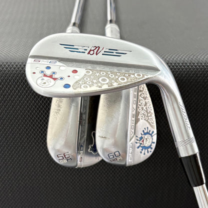 TITLEIST VOKEY SM8 TOUR CHROME CUSTOM WEDGE SET