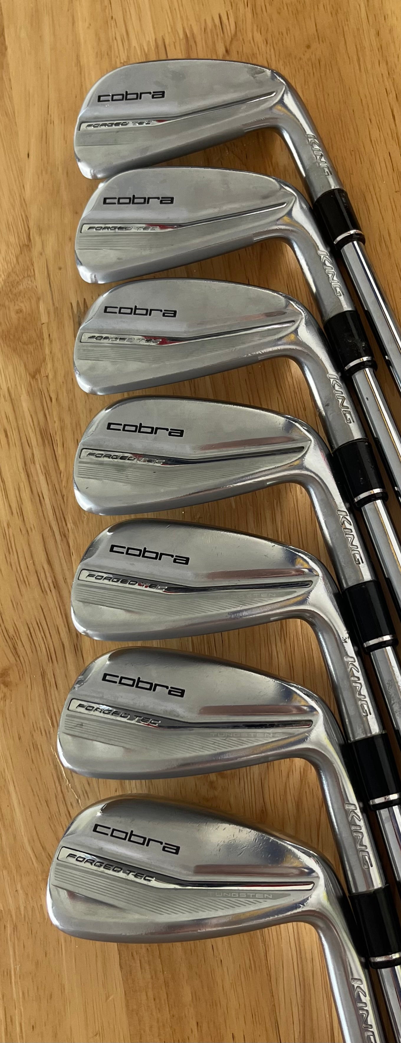 COBRA KING FORGED TEC 2023 IRON SET