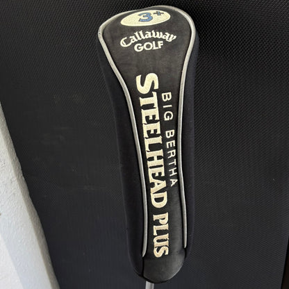 CALLAWAY STEELHEAD PLUS 3+ WOOD + HEADCOVER