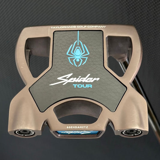 TAYLORMADE SPIDER TOUR TORCHED PVD PUTTER (35") + HEADCOVER