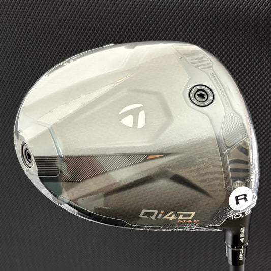 NEW TAYLORMADE QI4D MAX DRIVER (10.5 DEGREE) + HEADCOVER