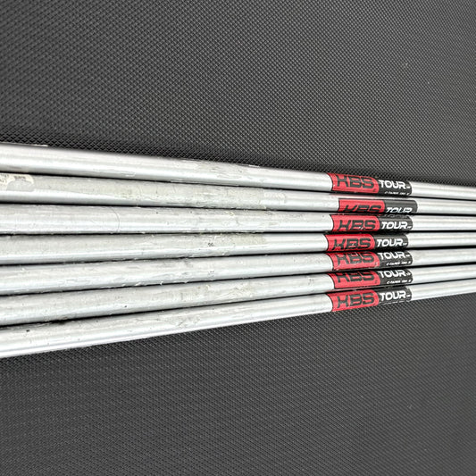 KBS TOUR C-TAPER 130G X-STIFF IRON SHAFTS .370