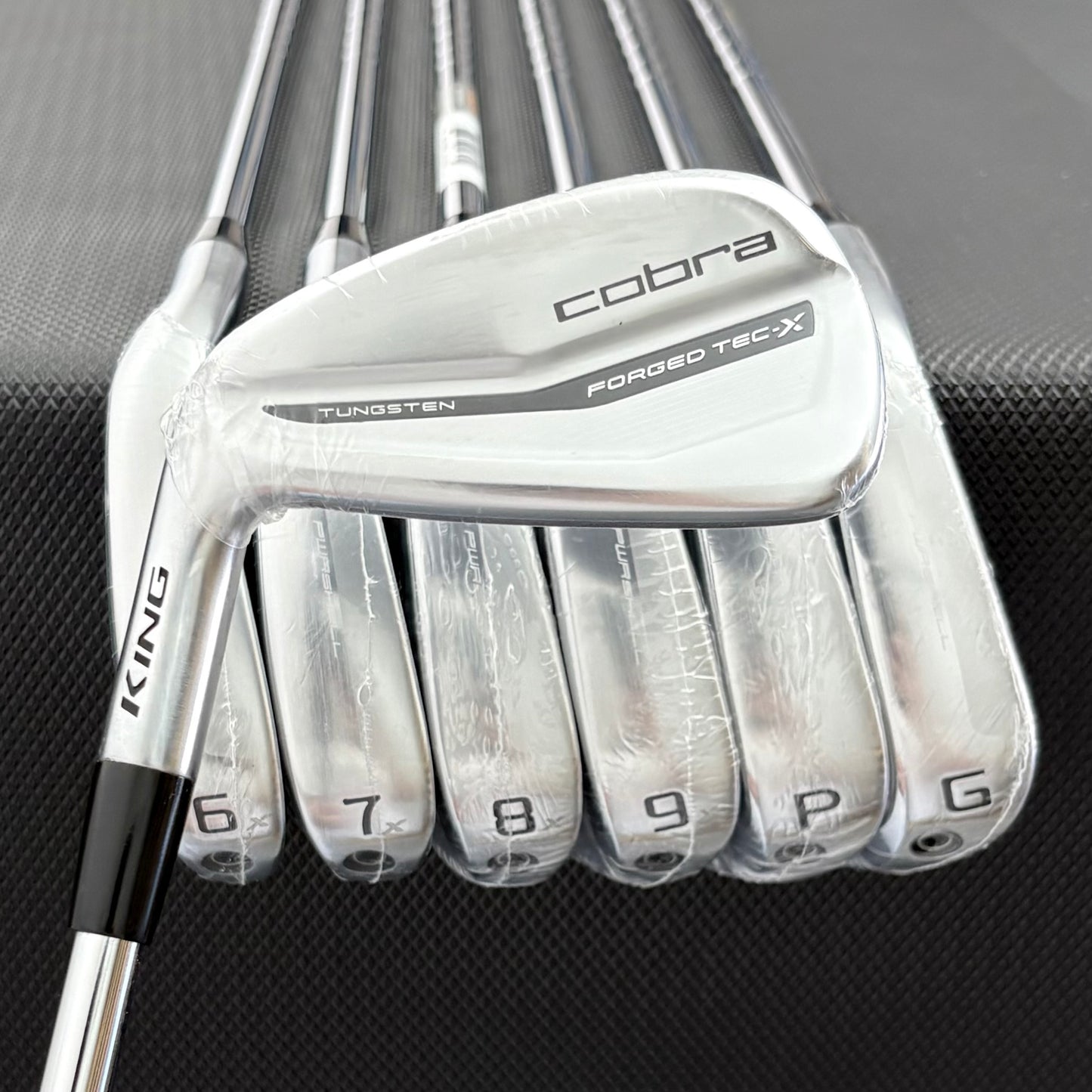 NEW LH COBRA KING FORGED TEC X 2022 IRON SET