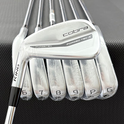 NEW LH COBRA KING FORGED TEC X 2022 IRON SET