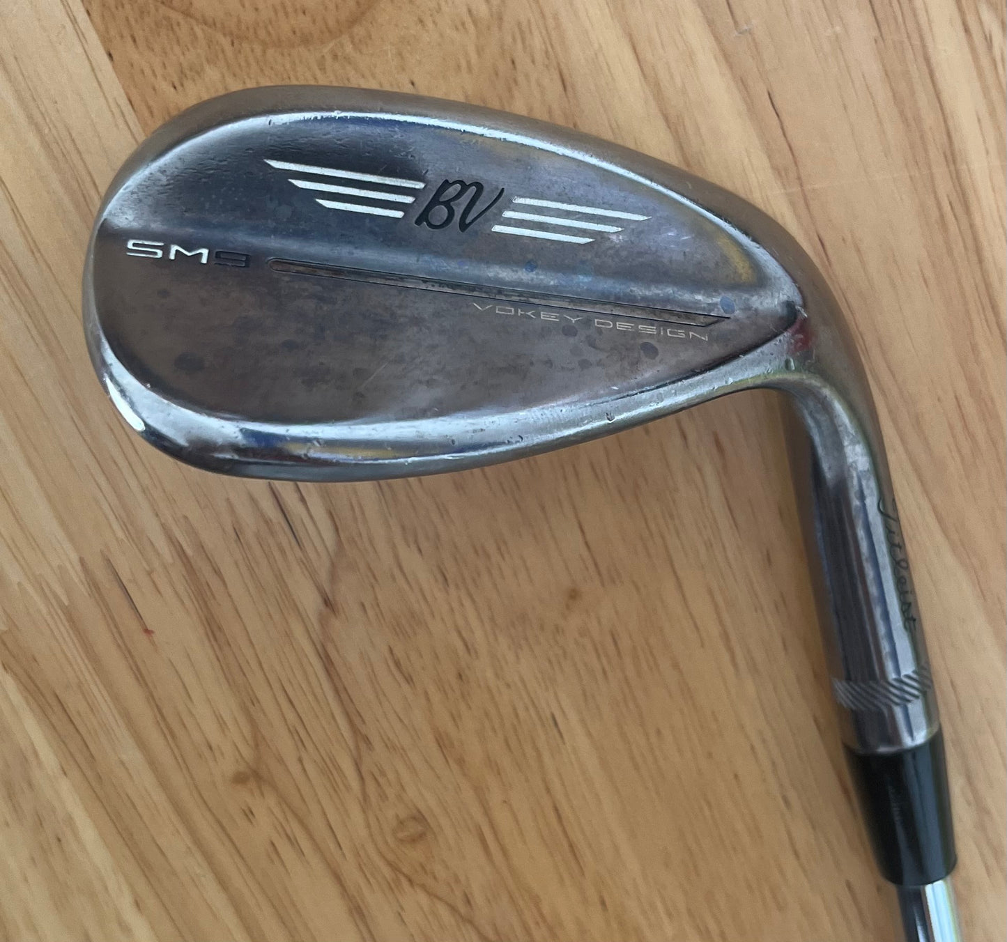 TITLEIST VOKEY SM9 BRUSHED STEEL WEDGE (56 DEGREE)