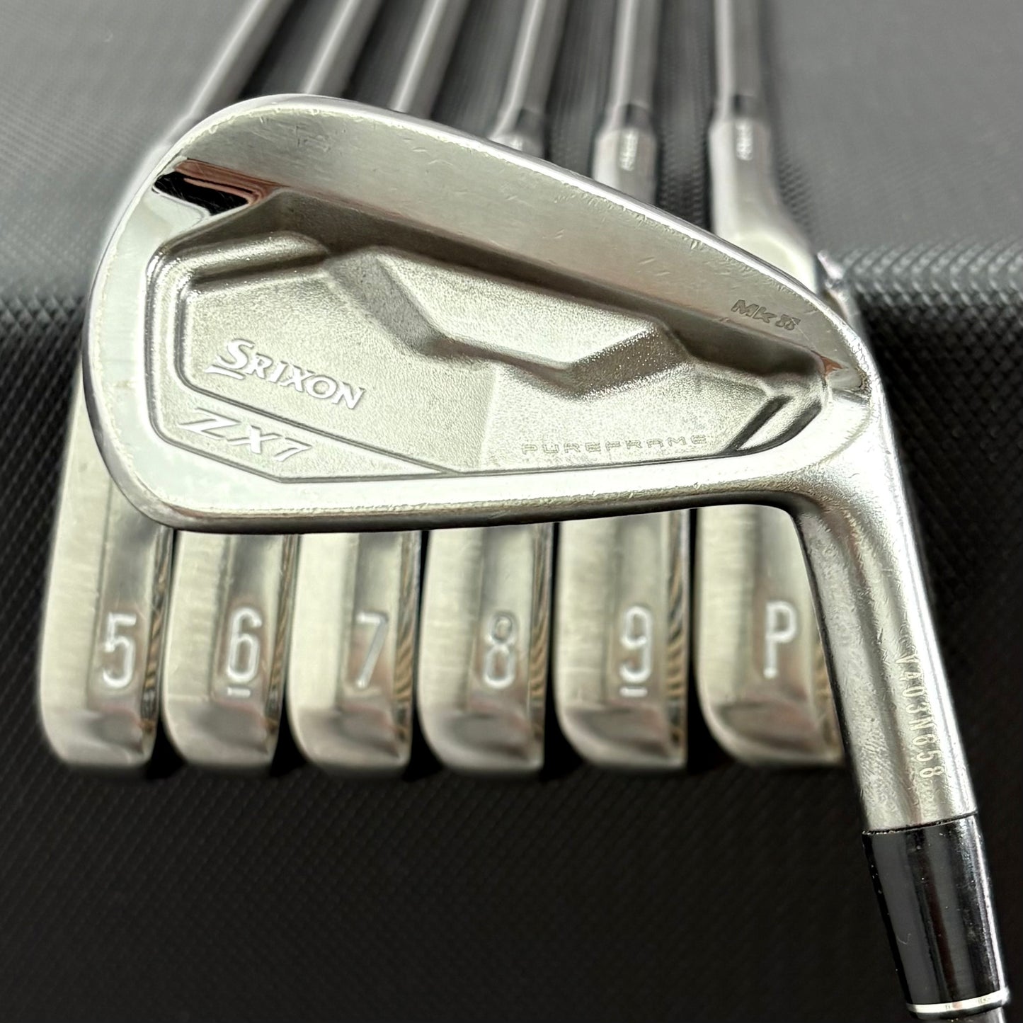 SRIXON ZX7 MKII BLACK CHROME IRON SET