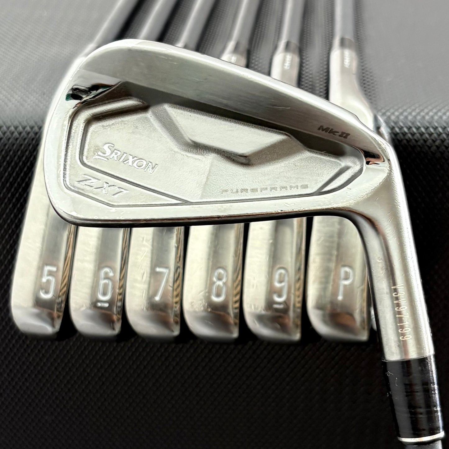 SRIXON ZX7 MKII BLACK CHROME IRON SET