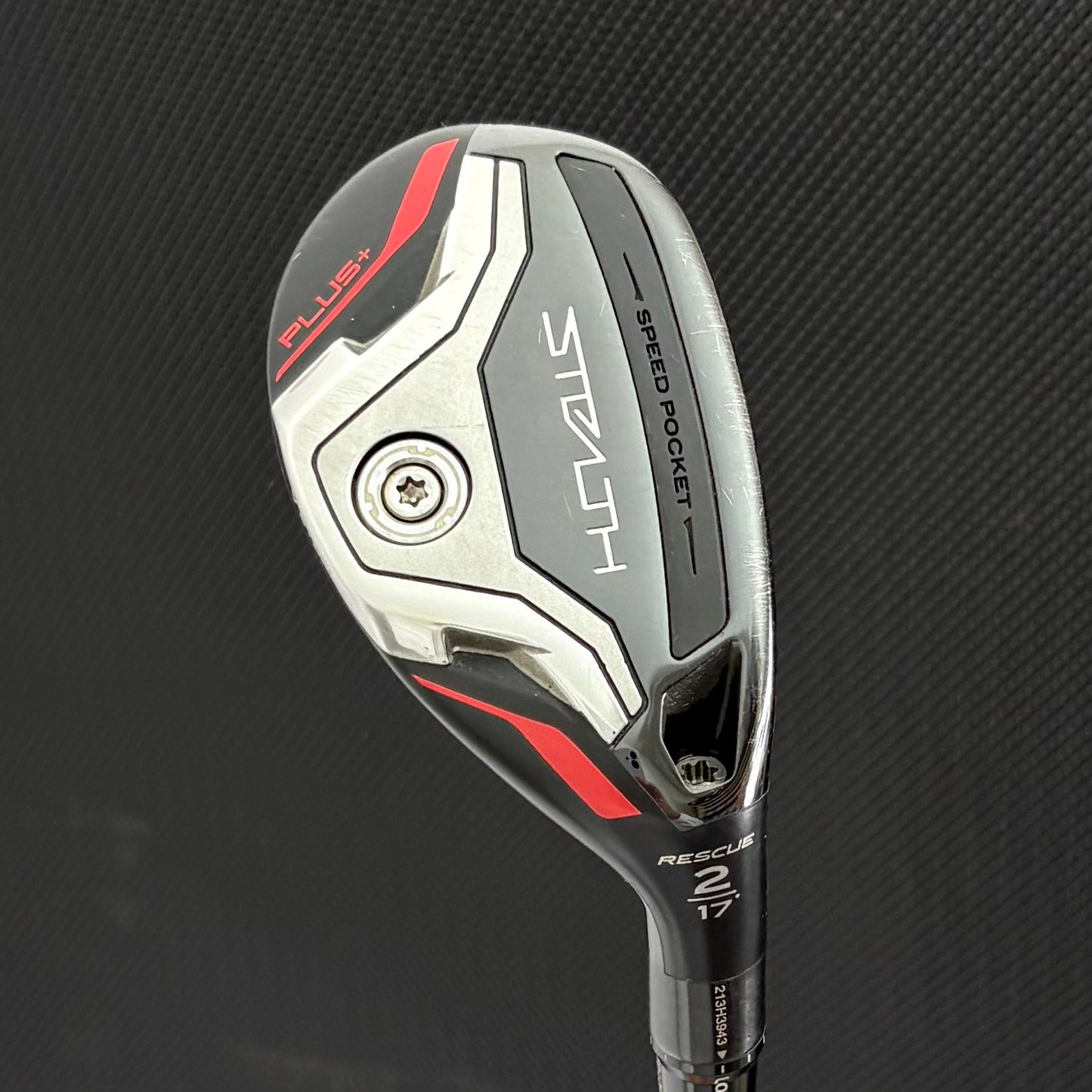 TAYLORMADE STEALTH RESCUE 2 HYBRID (17 DEGREE) + HEADCOVER