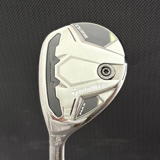 LH TAYLORMADE QI35 MAX RESCUE 5 HYBRID (27 DEGREE)