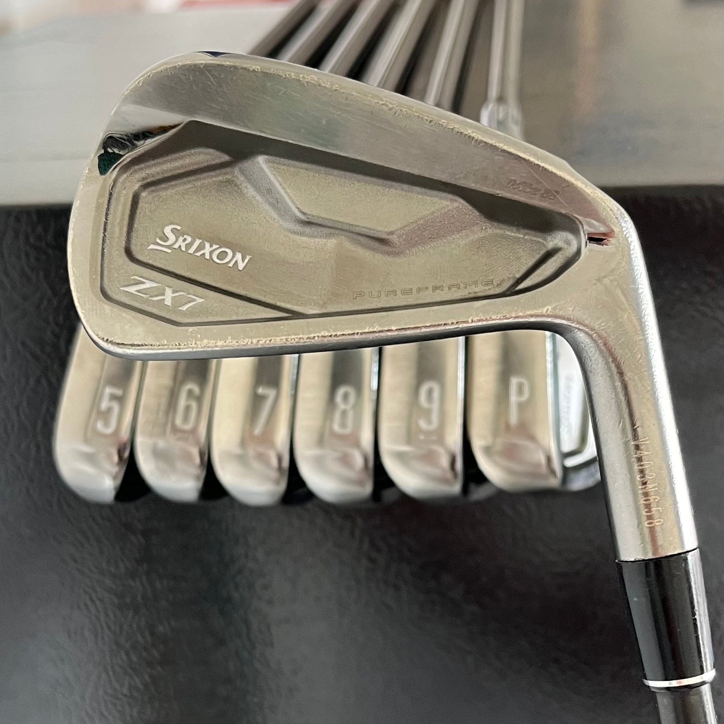 SRIXON ZX7 MKII BLACK CHROME IRON SET