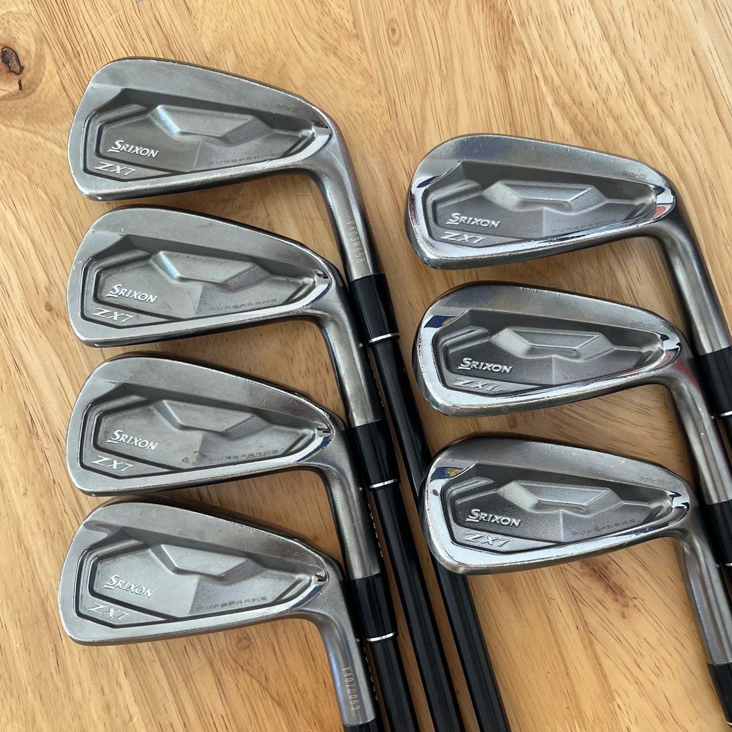 SRIXON ZX7 MKII BLACK CHROME IRON SET