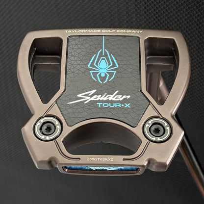 TAYLORMADE SPIDER TOUR X TORCHED PVD PUTTER (34") + HEADCOVER