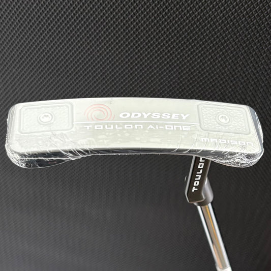NEW ODYSSEY TOULON AI-ONE MADISON PUTTER (34") + HEADCOVER