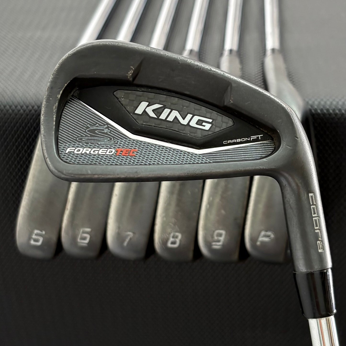 COBRA KING FORGED TEC BLACK IRON SET